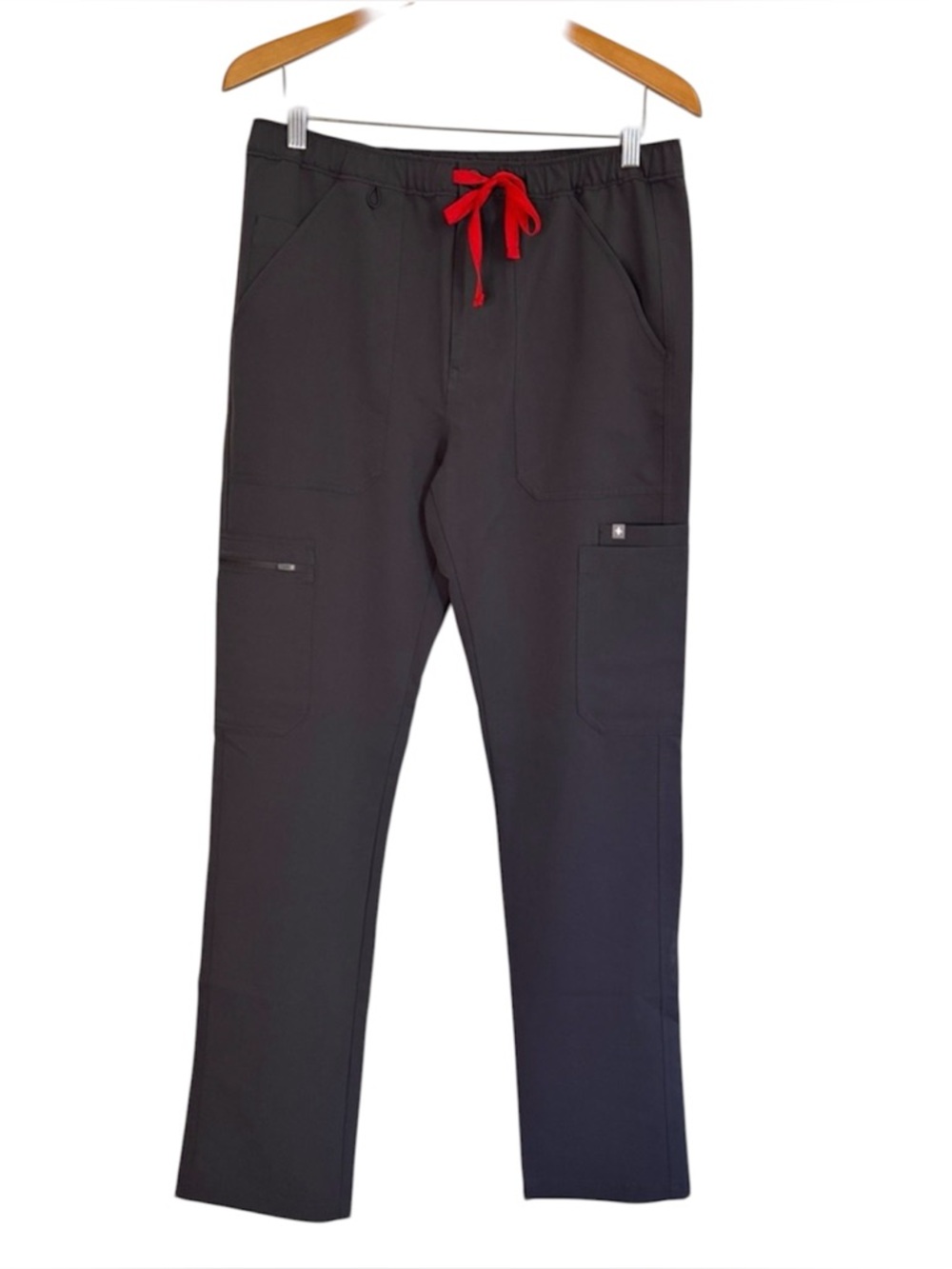 Figs Men’s Cairo Cargo Scrub Panst in Charcoal Size M/T